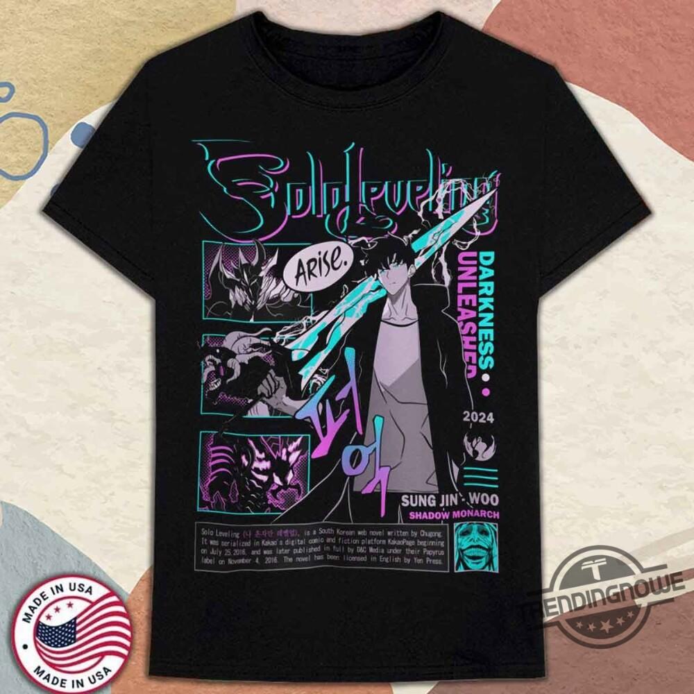 Solo Leveling Arise Sung Jin Woo Shirt Unisex T-Shirt S