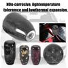 Universal Car Carbon Fiber Manual Gear Shift Knob Stick Shifter Knobs Shape Lever MT AT Gearstick Cylindrical Y2Q2