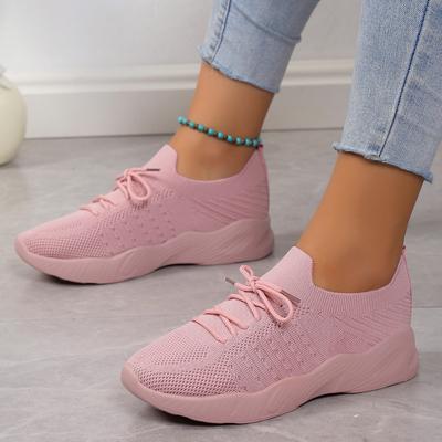Mode Sommer Frauen Casual Schuhe Plus Größe Turnschuhe Für Frauen Plattform Sport Schuhe Weibliche Schnürung Tennis Schuhe