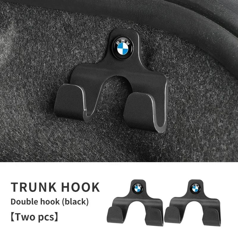-Ganchos de Almacenamiento para Maletero de Coche Organizador de Maletero para Sedán Automático Para BMW Serie 3 5 G30 G60 F10 F20 F22 F32 F33 F36 F06 G11 G70 F30 G20 G32
