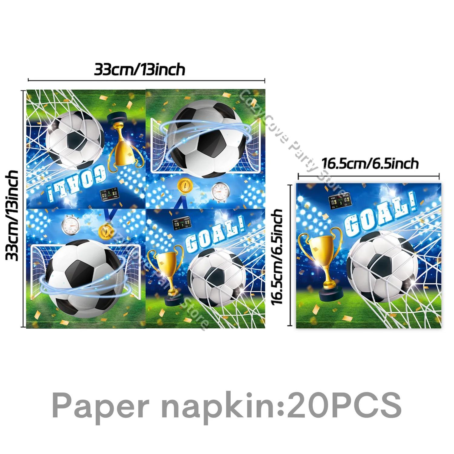 

Football Birthday Decorations Soccer Theme Party Supplies Cup Plate Banner Balloons For Kids Boys Party Favor Gifts Photo Props others