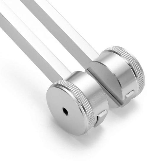 128 Hz ladička kovový zvukový vibrační nástroj pro relaxaci a vnímání těla snadno použitelná ladička s paličkou a úložným sáčkem