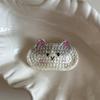 Handmade Hairpins Cat Children's Hair Accessories Crochet Hair Clips  for Women & Men