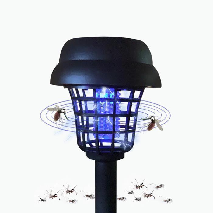 Mosquito Killer - Solar LED Mosquito Killer Lamp, Outdoor Lighting, Repellent for Garden, Lawn