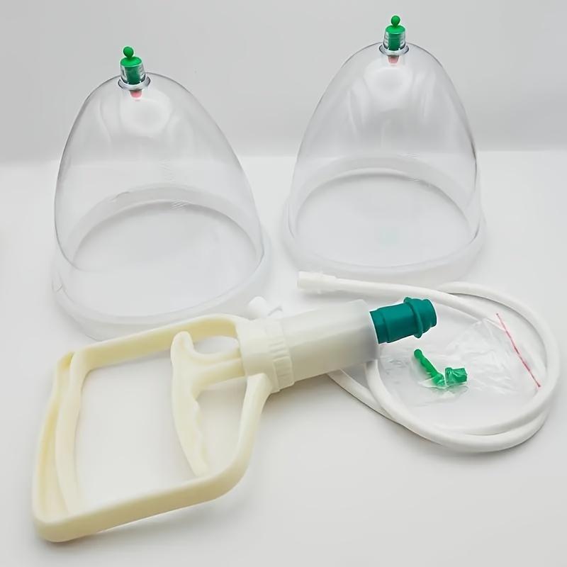 

Вакуумный набор для увеличения груди и ягодиц: тонизируйте и массируйте естественным образом с помощью баночного устройства без батареек Pair Pack