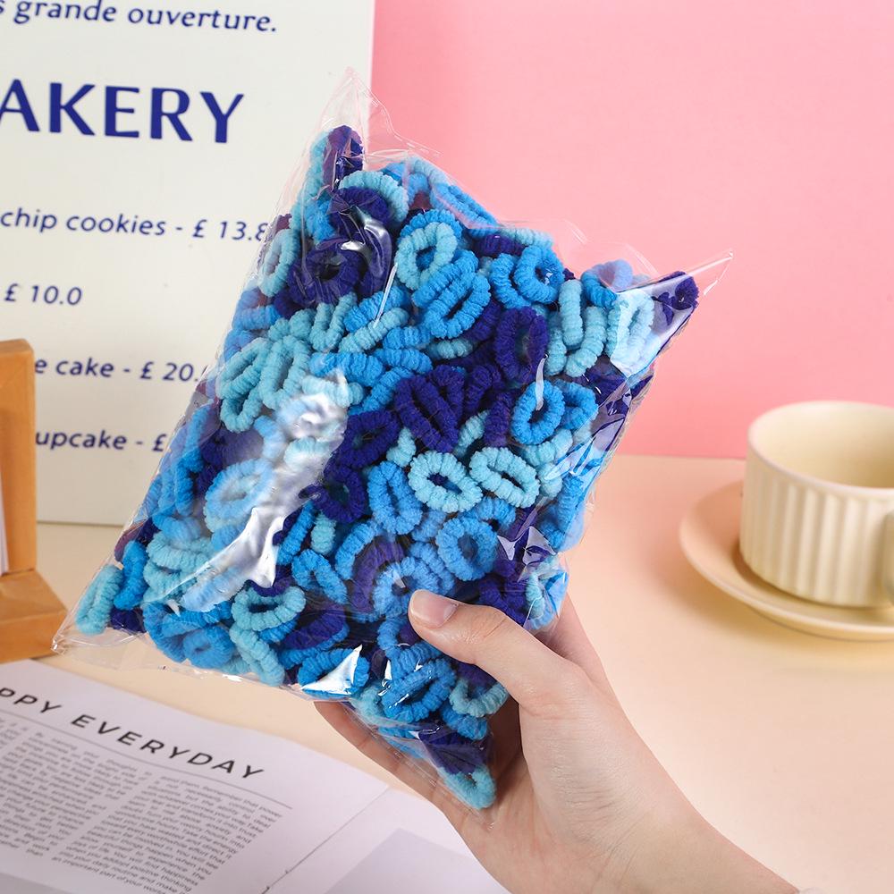 Kids' No-Damage Hair Ties: Elastic, Cute & Durable for Babies & Girls