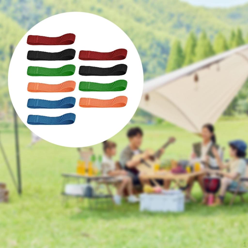 10 Stück Bento Box Bänder, Elastische Gürtel, Bänder, Lunch Fixierbänder für Zuhause