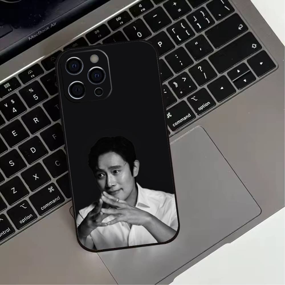 Lee B-Byung H-Hun Actor Phone Case For iPhone 17,16,15,14,13,12,11 Plus,Pro Max,XS,Soft Silicone Black Cover
