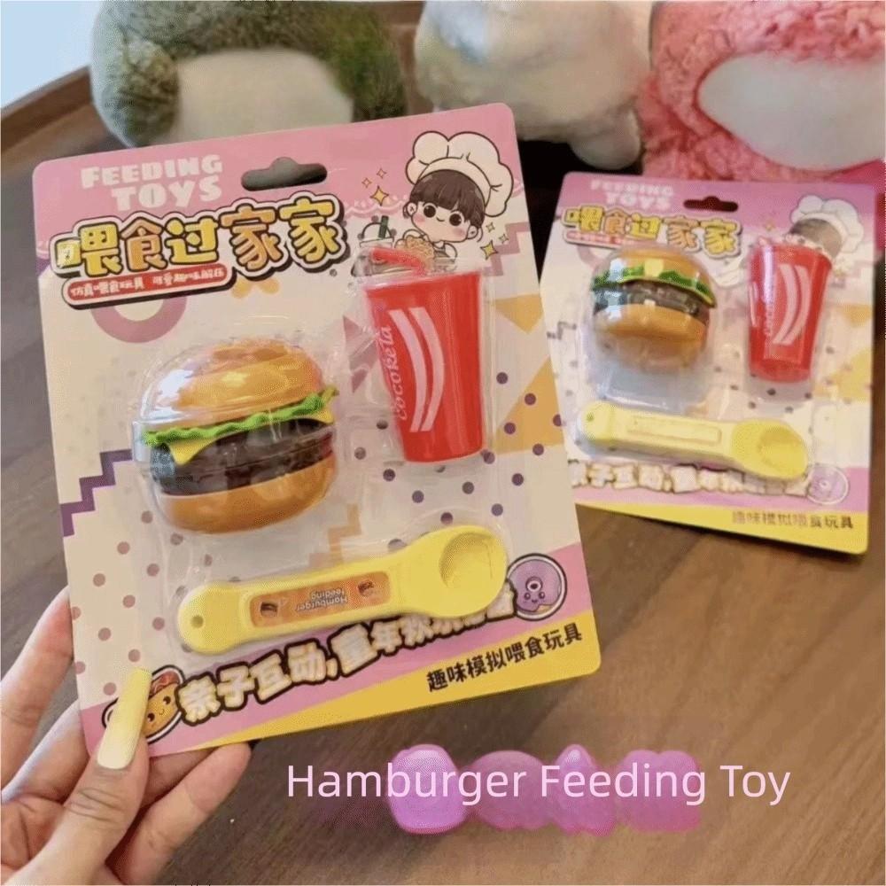 Simulation Food Japanese Early Education Toy Simulation Hamburger Pudding Toy  Early Education