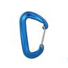 1 Stück Outdoor Camping Ausrüstung Schnell-Gear D-förmiger Aluminiumlegierung Karabiner, Felskletterhaken, Sicherheitshaken, Feiertagsgeschenk