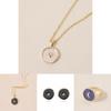 Unique Alloy Heart Star Moon Earrings Necklace Set In Multiple Colors