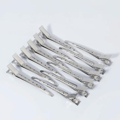 Metal Steel Hair Styling Clip, Wrinkle Free Hair Clip for Curly Hair Makeup, Hair Styling Tool,special for Real Hair Wigs