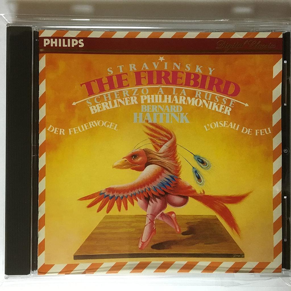 CD BERLIN PHILHARMONIC, STRAVINSKY; HA - Stravinsky: Firebird  PHCP1681 Japan ObiClassical Used