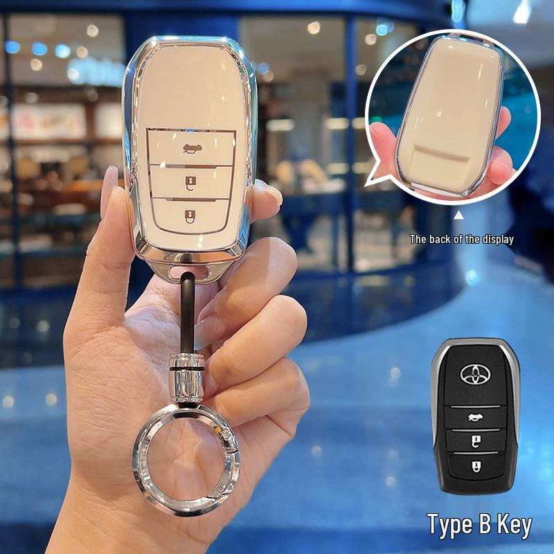 Toyota Key Cover for Camry, Corolla, RAV4, Land Cruiser, Avalon, and Viloran (Women's Edition).