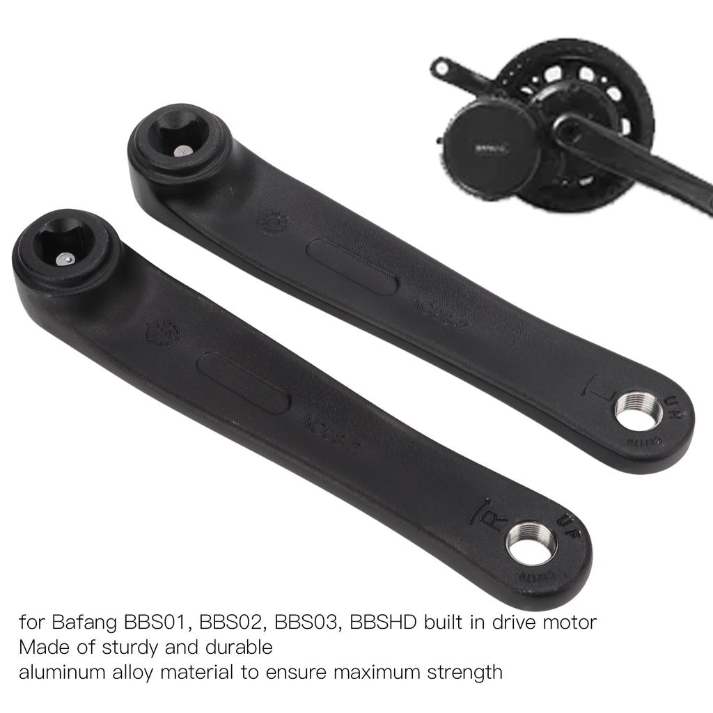 1Pair Electric Bike Crank Arm Bike Torque Arm Set Universal Type with Screw for Bafang Bbs01 Bbs02 Built In Motor