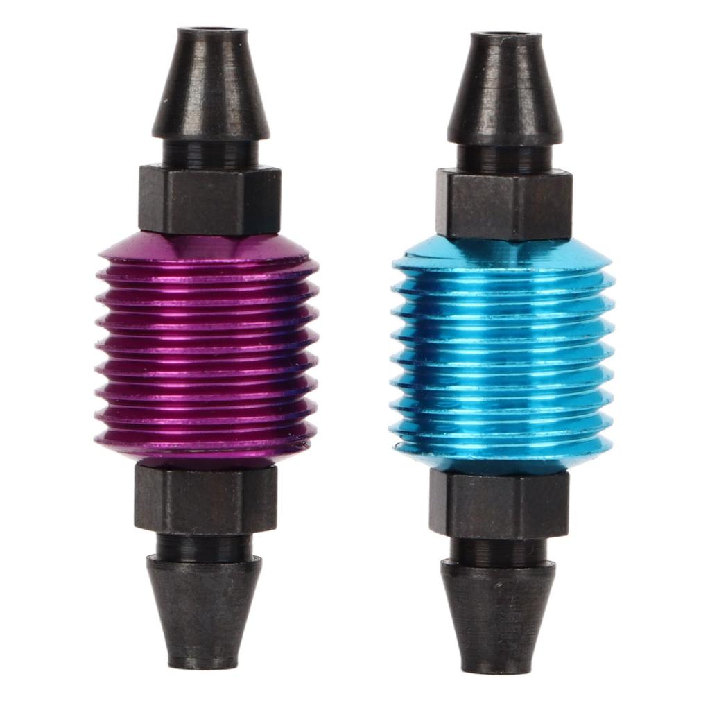 2Pcs RC Aluminum Fuel Tank Air Cooler Universal RC Car Engine Accessories for HSP 18 110 94122