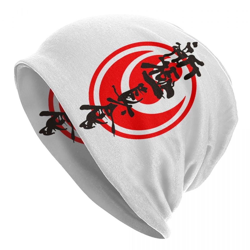 Kyokushi Karate Skullies Beanies Caps Unisex Women Unisex Fashion Winter Warm Knitting Hat Adult Martial Arts Bonnet Hats