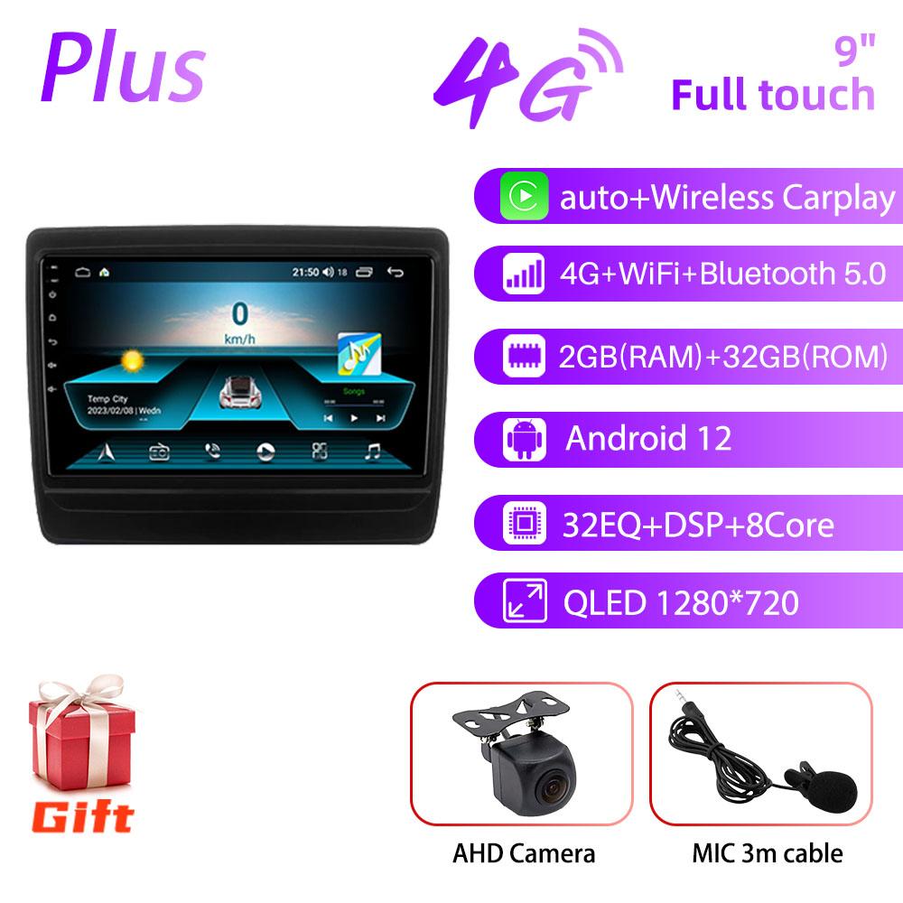 Hicar Android Car Radio Stereo for Isuzu D-MAX 2020-2025 2 Din Autoradio CarPlay GPS Navigation Car Multimedia Player Head Unit
