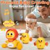 Baby Crawling Toys with Music Early Learning Development Interactive Walking Toy  Infant Learn To Walk for Girls Boys Christmas
