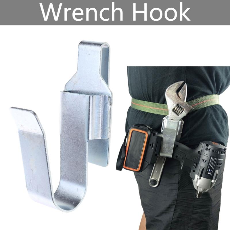 Wrench Hook Tool Belt Holder Wrench Rack Tape Measure Holder Tool for Drill Cordless Tool Belt Clamps Drill Driver Belt