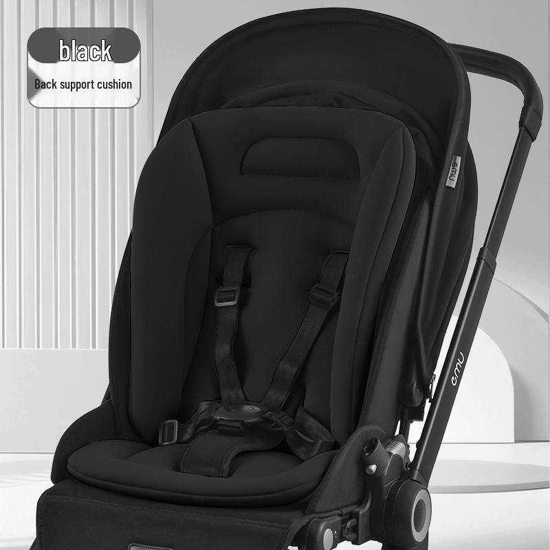 Stroller Spine Support Cushion: Thick Padded Baby Seat for High Chairs, All-Season Comfort