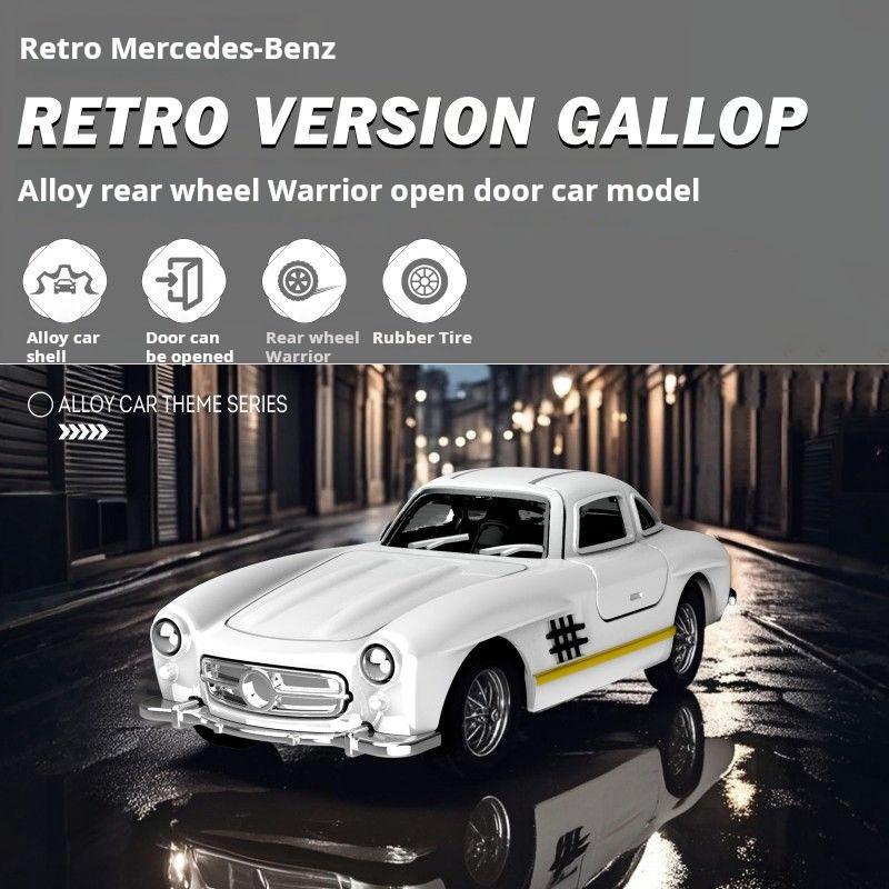 1/36 Modèle de Voiture en Alliage pour Benzs 300SL Diecasts Jouet en Métal Véhicules Classiques Modèle de Voiture Simulation Collection Cadeaux pour Enfants