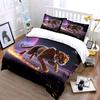"Cosmic cheetah in motion." Bedding sets Duvet covers Pillowcases(1* Duvet Cover 2* Pillowcases without duvet insert)