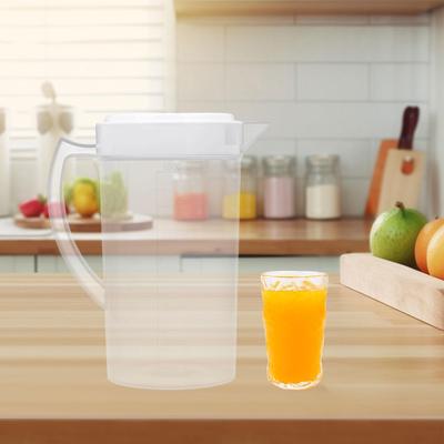 Fridge Pitcher with Handle Large Capacity Water Jug PP Material for Hot Cold Drinks Office Home
