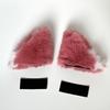 2Pcs Car Motorcycle Helmet Decoration Electric Bike Soft Little Plush Cat's Ears For Motocross Full Face Off Road Helmet Sticker