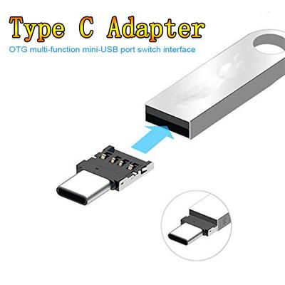 Adattatore di tipo C Convertitore multifunzione OTG Interfaccia USB ad adattatore di tipo C Interfaccia di micro-trasferimento per cavi dati Lettore di schede