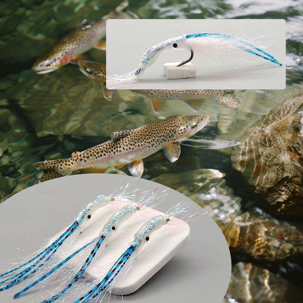 2m 3mm 4mm 5mm Pearl Color E-z Minnow Fly Body Maylor Tube for Fly Tying Bait Fish Fly Tying Material