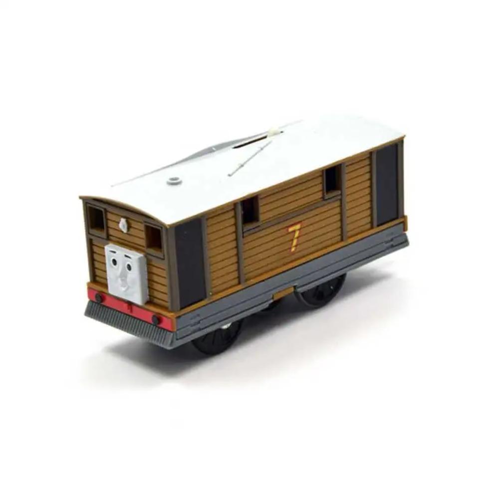 Thomas and Friends Plastic Master Rail Universal Carriage Annie Clarabel Boy Toy Train Model Children Christmas Gift