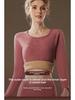 Women's 700g German Wool Lambskin Thermal Underwear Set: Velvet-Lined Double-Sided Top and Bottom for Autumn/Winter.
