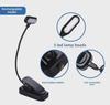 LED Desk Lamp with USB Charging, Eye Protection for Students, Bedside Dormitory Clip-On Reading Light with Adjustable Hose
