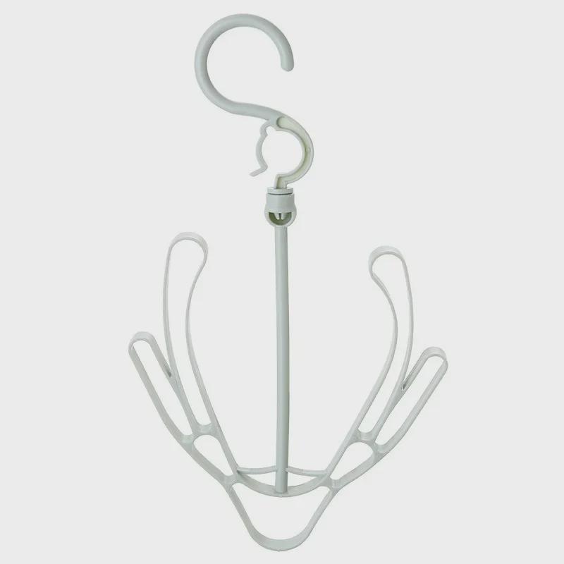 Otočný multifunkční balkonový stojan na boty a oblečení