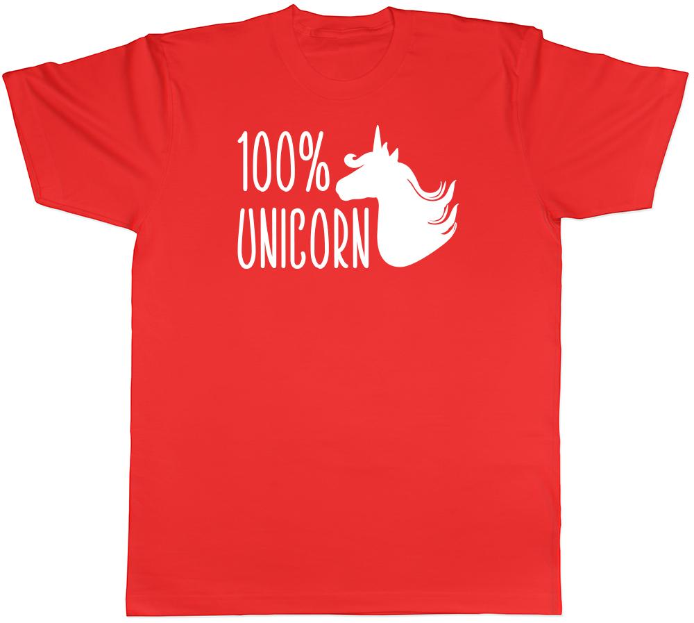 100 Unicorn Unisexs Unisexs Ladies Unisex TShirt S