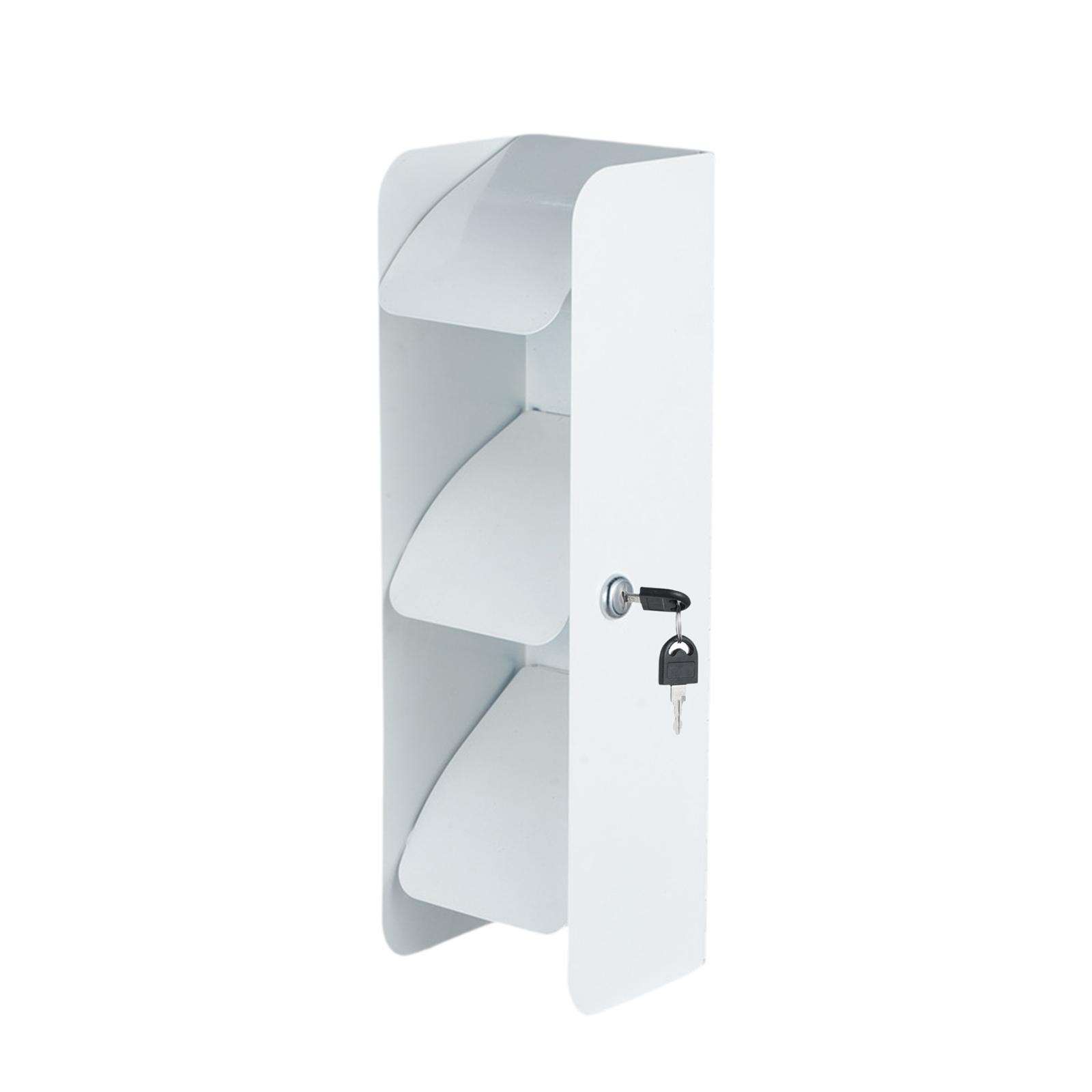 Toilet Tissue Dispenser Locking Wall Mount Commercial Bathroom Tissue Holder
