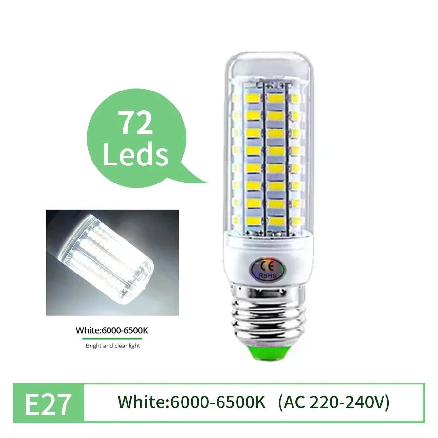 Led Corn Light Bulbs 5730 Smd 220V 240V Led Small Bulb Home Decoration E14 E27 2700K 6500K Warm White