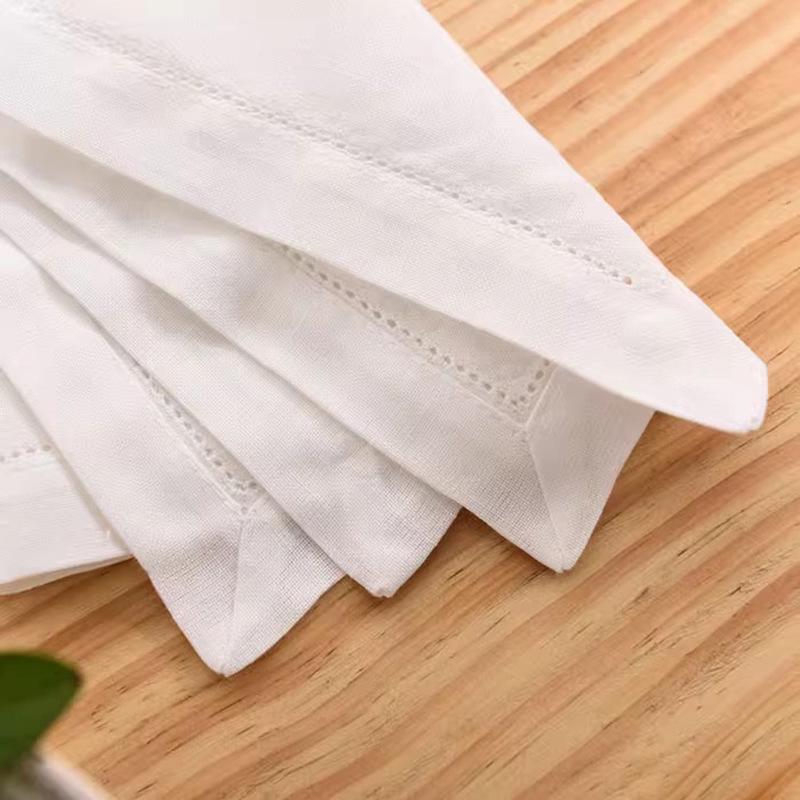 Cotton Linen Napkins & Tablecloths for Home, Restaurant, or Parties - Multi-size Options Available