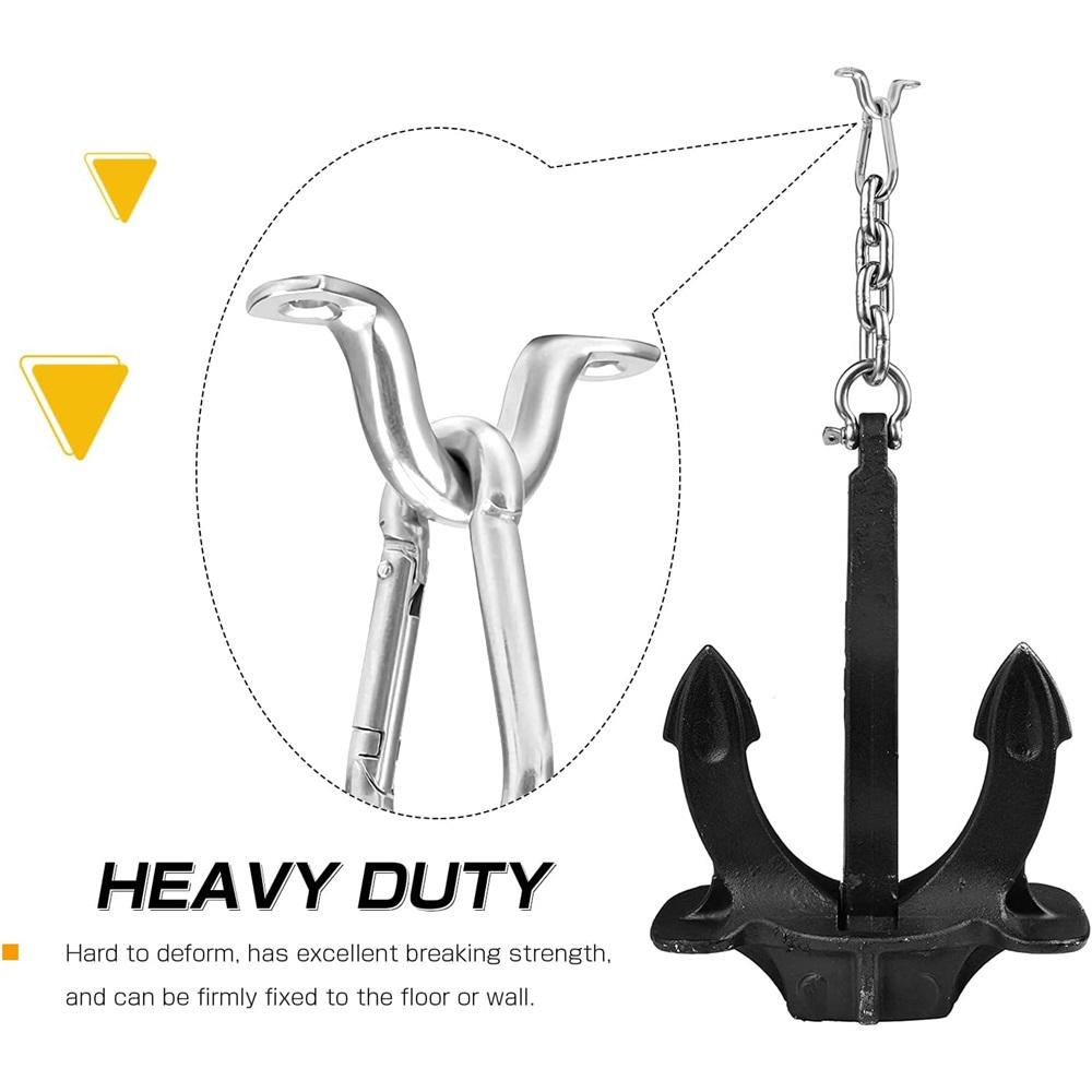 4-Piece Marine-Grade 316 Stainless Steel Deck Rings – Corrosion-Resistant Eye Straps For Boats, Kayaks, Awnings – Sizes 4-10mm – Securing & Hanging