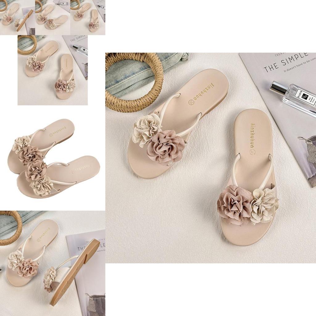 Stylish Summer Sandals For Women With Elegant Floral Design Perfect For Beach Vacations And Casual Outings