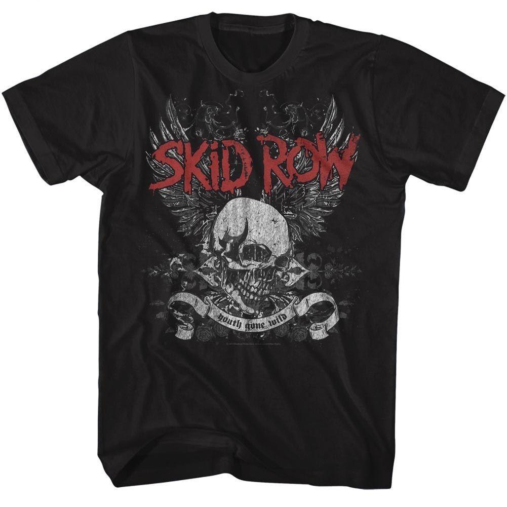 Skid Row Skull Gift For Rock Fans Unisex S-5XL Shirt SB130 M