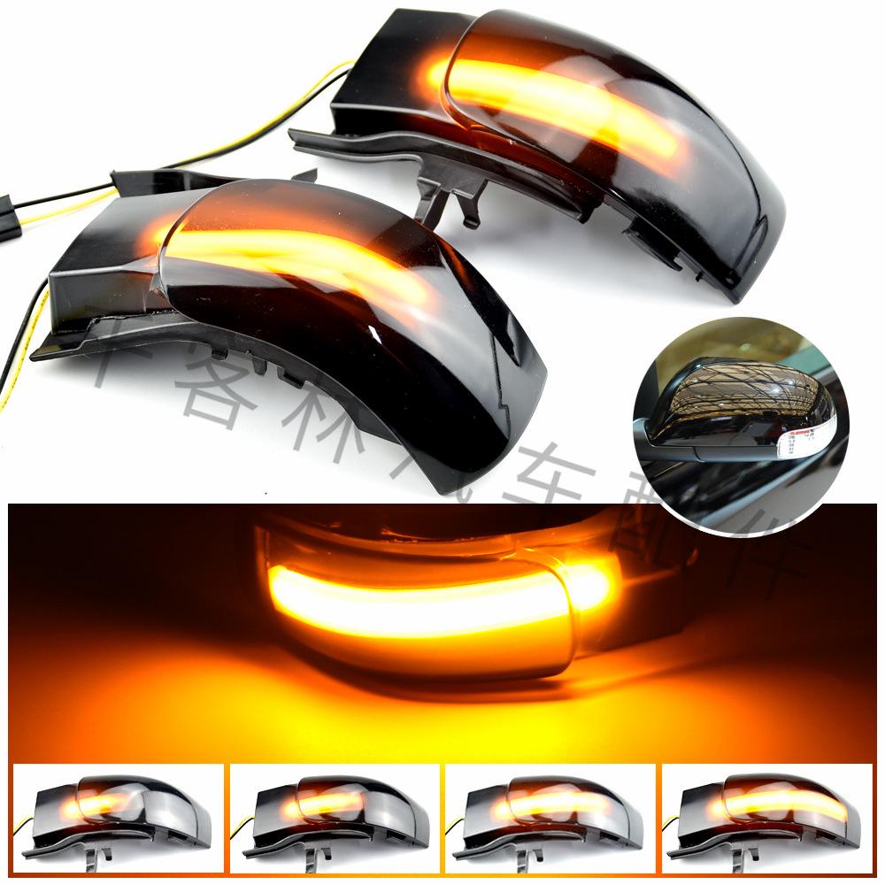 For Volkswagen Old Touran 1T1 1T2 03-09 Models: LED Amber Sequential Turn Signal Rearview Mirror.