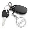 Auto Geflochtenes Seil Schlüsselanhänger Schlüsselring Schlüsselhalter Paar Geschenke für Jeep JK Gladiator Compass Renegade Grand Cherokee Wrangler