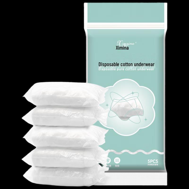 Ximaina Women s Disposable Briefs L