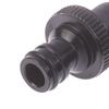 Black Faucet Outdoor Garden Anti-Freeze Bibcocks With Dual Outlet For Washing Machine 1/2 Inch Outdoor Hose Faucet Garden