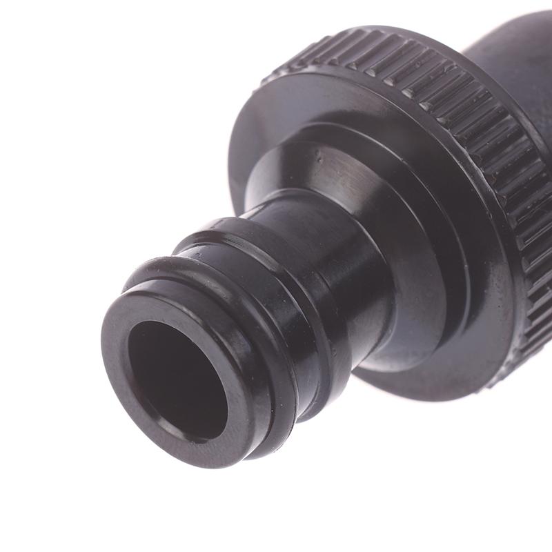 Black Faucet Outdoor Garden Anti-Freeze Bibcocks With Dual Outlet For Washing Machine 1/2 Inch Outdoor Hose Faucet Garden
