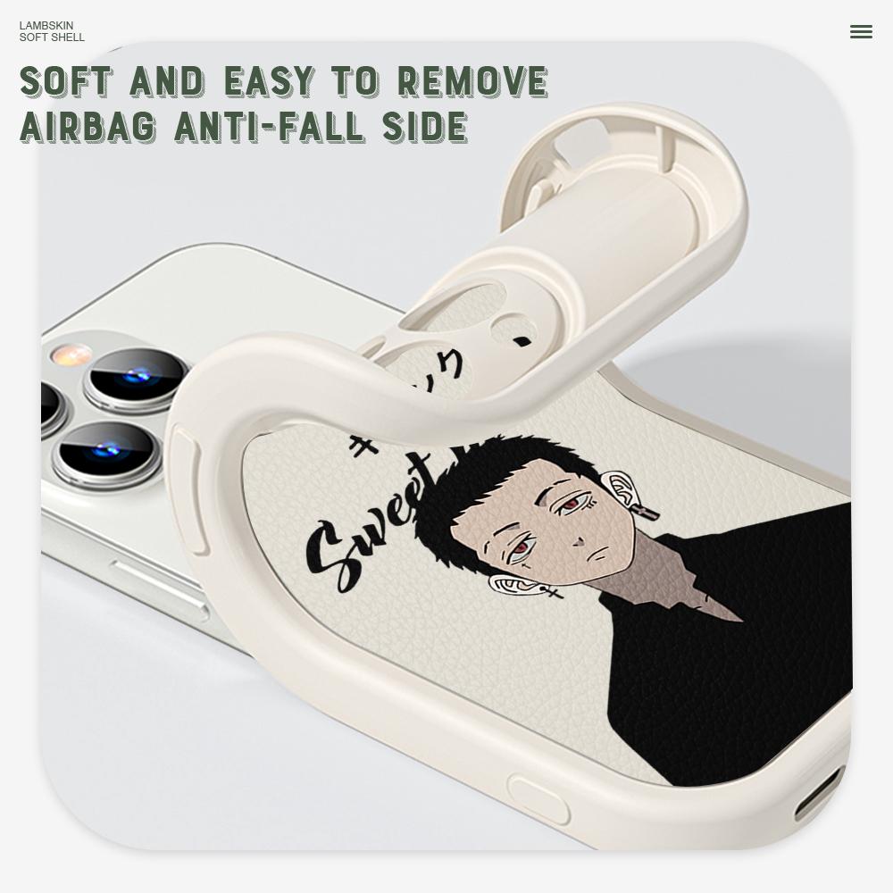 Slim Skin Feeling Cartoon Pattern Soft Silicone PU Leather Cover Phone Case for iPhone Samsung Huawei Honor Xiaomi Redmi OPPO Realme Vivo