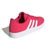 Adidas Neo VL Court 2.0 Low Top Kids Skate Shoes Kids Sneakers Red FW3939