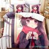 Girls Anime SHY Bedding Set Duvet Cover Bed Set Quilt Cover Pillowcase Comforter King Queen Size Boys Adult Bedding Set